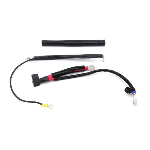 PartzBiz HD: 4401184-V-Twin 32-2002 Extreme Duty Battery Cable Replacement Upgrade Harley M8 FXST Softail High output best new upgrade batter charging cables wires upgrade replacement