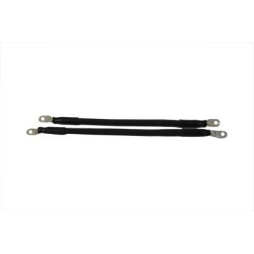 PartzBiz HD: 4401185-V-Twin 32-2006 Extreme Duty 2 Gauge Battery Cable Set Upgrade Harley FLT 93-16 High output best new upgrade batter charging cables wires upgrade replacement