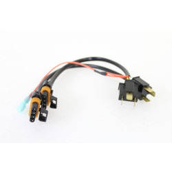 PartzBiz HD VT32-5065 - V-Twin 32-5065 ชุดสายรัดอะแดปเตอร์ไฟหน้าแบบ LED Harley Road Glide FLTR 04-13 Touring Bagger Chopper ที่ดีที่สุดสำหรับไฟส่องศีรษะ davidson ราคาถูก Black Friday