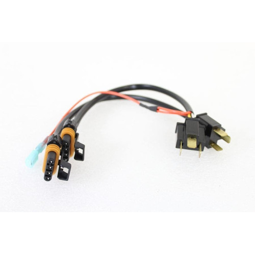 PartzBiz HD: 4401189-V-Twin 32-5065 ชุดสายรัดอะแดปเตอร์ไฟหน้าแบบ LED Harley Road Glide FLTR 04-13 Touring Bagger Chopper ที่ดีที่สุดสำหรับไฟส่องศีรษะ davidson ราคาถูก Black Friday