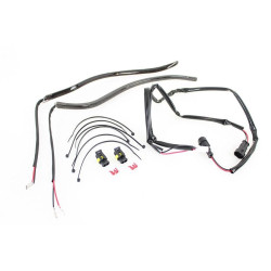 PartzBiz HD VT33-1678 - V-Twin 33-1678 White LED Front Fairing Edge Trim Light Kit 14-Up Harley Touring