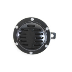 PartzBiz HD VT33-1691 - V-Twin 33-1690 Universal Style Black 6 Volt Horn for Harley Davidson electra road street glide king loud loudest best for buy