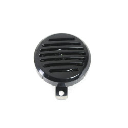 PartzBiz HD VT33-1692 - V-Twin 33-1692 Universal Horn Electric Black 12 Volt 3-3/4" 1 Hole Tab