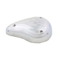 PartzBiz HD VT34-0644 - V-Twin 34-0644 Rodan Billet Air Cleaner Flame Harley Big Twin 88-17