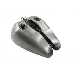 PartzBiz HD VT38-0120 - V-Twin 38-0120 Raw Bobbed 3.5 Gallon 18" Gas Fuel Tank Set 84-99 Harley Softail custom chopper bobber bike motorcycle best new upgrade replacement FLST FXST 61218-85