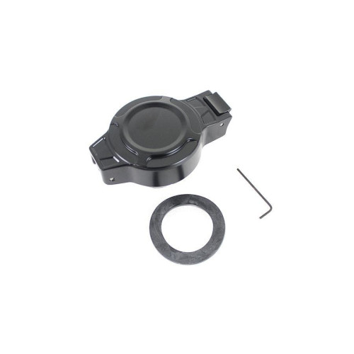 PartzBiz HD: 4401078-V-Twin 38-0884 Flip Up Gas Cap Vented Black Harley Softail FLST FXST 96-99