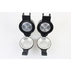 PartzBiz HD VT38-0888 - V-Twin 38-0888 Black Flip Up Gas Cap Set Non / Vented Harley Softail 96-99 fxt flst davidson best for buy quality performance upgrade tank 