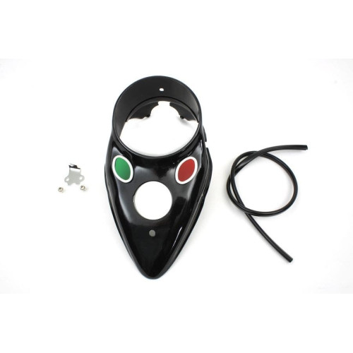 PartzBiz HD: 4401086-V-Twin 39-0446 Black Replica Cateye Dash Panel Harley EL FL WL 39-40 71270-39 custom bagger chopper motorcycle engine set stock custom black best for Harley-Davidson M8 Softail PartzBiz HD: 4401086-V-Twin 39-0446 Black Replica Cateye Dash Panel Harley EL FL WL 39-40 71270-39 custom bagger chopper motorcycle engine set stock custom black best for Harley-Davidson M8 Softail