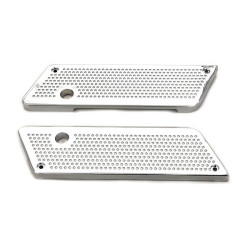 PartzBiz HD VT42-1111 - V-Twin 42-1111 Wyatt Gatling Chrome Saddlebag Latch Face Plate 93-13 Harley Davidson FLT Tour Road Glide Bagger Dresser Touring Custom Bike Motorcycle Chopper Bezel Trim Accent Upgrade Replacement Cover PartzBiz HD VT42-1111 - V-Twin 42-1111 Wyatt Gatling Chrome Saddlebag Latch Face Plate 93-13 Harley Davidson FLT Tour Road Glide Bagger Dresser Touring Custom Bike Motorcycle Chopper Bezel Trim Accent Upgrade Replacement Cover