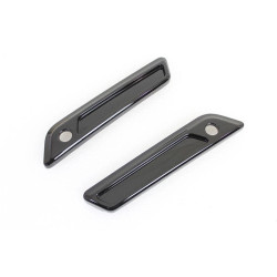 PartzBiz HD VT42-1165 - V-Twin 42-1165 Wyatt Gatling Black Metal Saddlebag Latch Handle Covers 14-Up Harley Davidson FLT Road Glide Trim Bezel Accent Upgrade Replacement PartzBiz HD VT42-1165 - V-Twin 42-1165 Wyatt Gatling Black Metal Saddlebag Latch Handle Covers 14-Up Harley Davidson FLT Road Glide Trim Bezel Accent Upgrade Replacement