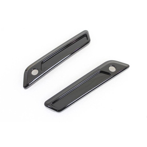 PartzBiz HD: 4401066-V-Twin 42-1165 Wyatt Gatling Black Metal Saddlebag Latch Handle Covers 14-Up Harley Davidson FLT Road Glide Trim Bezel Accent Upgrade Replacement PartzBiz HD: 4401066-V-Twin 42-1165 Wyatt Gatling Black Metal Saddlebag Latch Handle Covers 14-Up Harley Davidson FLT Road Glide Trim Bezel Accent Upgrade Replacement