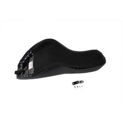 PartzBiz HD VT47-0987 - V-Twin 47-0987 Black Naugahyde Smoothie Saddle Seat H-D Softail FXST FLST 06-17 best new custom chopper bobber upgrade