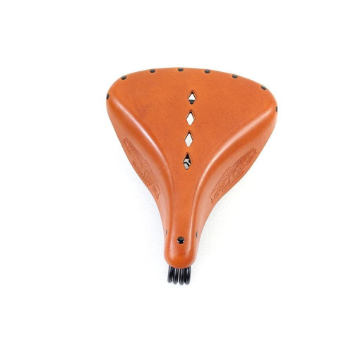 PartzBiz HD: 4401014-V-Twin 47-1544 Replica Early Troxel Solo Seat Brown Harley F 1907-1917