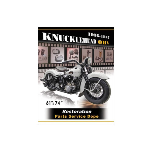 PartzBiz HD: 4401021-V-Twin 48-0928 Harley Davidson Knucklehead Service & Parts Manual Restoration