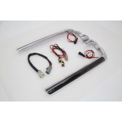 PartzBiz HD VT49-0000 - V-Twin 49-0000 Chrome Saddlebag LED Lamp Kit 14-18 Harley FLH/T Repl OE 68000082 Touring Bagger Dresser PartzBiz HD VT49-0000 - V-Twin 49-0000 Chrome Saddlebag LED Lamp Kit 14-18 Harley FLH/T Repl OE 68000082 Touring Bagger Dresser