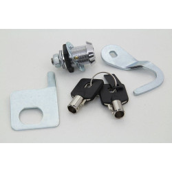 PartzBiz HD VT49-1006 - V-Twin 49-1006 Chrome Saddlebag Lock & Key Kit 92-13 Harley FLH/T Repl. 53194-07 PartzBiz HD VT49-1006 - V-Twin 49-1006 Chrome Saddlebag Lock & Key Kit 92-13 Harley FLH/T Repl. 53194-07