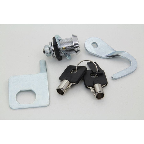 PartzBiz HD: 4400992-V-Twin 49-1006 Chrome Saddlebag Lock & Key Kit 92-13 Harley FLH/T Repl. 53194-07 PartzBiz HD: 4400992-V-Twin 49-1006 Chrome Saddlebag Lock & Key Kit 92-13 Harley FLH/T Repl. 53194-07