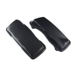 PartzBiz HD VT49-2730 - V-Twin 49-2730 Black ABS Pre-Drilled Saddlebag Lids Pair 93-13 Harley FLT FLHT Tour Road Electra Glide Bagger Touring Dresser Saddle Bag Plastic Unpainted Custom Vintage Motorcycle Chopper Bike Stretched Bags Upgrade Replacement PartzBiz HD VT49-2730 - V-Twin 49-2730 Black ABS Pre-Drilled Saddlebag Lids Pair 93-13 Harley FLT FLHT Tour Road Electra Glide Bagger Touring Dresser Saddle Bag Plastic Unpainted Custom Vintage Motorcycle Chopper Bike Stretched Bags Upgrade Replacement
