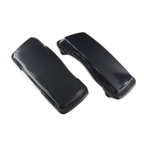 PartzBiz HD: 4400996-V-Twin 49-2730 Black ABS Pre-Drilled Saddlebag Lids Pair 93-13 Harley FLT FLHT Tour Road Electra Glide Bagger Touring Dresser Saddle Bag Plastic Unpainted Custom Vintage Motorcycle Chopper Bike Stretched Bags Upgrade Replacement PartzBiz HD: 4400996-V-Twin 49-2730 Black ABS Pre-Drilled Saddlebag Lids Pair 93-13 Harley FLT FLHT Tour Road Electra Glide Bagger Touring Dresser Saddle Bag Plastic Unpainted Custom Vintage Motorcycle Chopper Bike Stretched Bags Upgrade Replacement