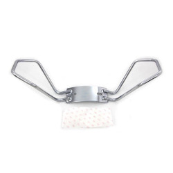 PartzBiz HD VT50-0727 - V-Twin 50-0727 ราวจับที่นั่งผู้โดยสารโครเมียมสต็อก OEM 52400090 Harley FLT '14+ PartzBiz HD VT50-0727 - V-Twin 50-0727 ราวจับที่นั่งผู้โดยสารโครเมียมสต็อก OEM 52400090 Harley FLT '14+