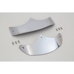 PartzBiz HD VT50-1230 - V-Twin 50-1230 ชุดปลายบังโคลน Chrome Smooth 59285-89 59286-89 Harley FLSTF 90-06