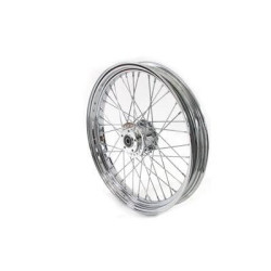 PartzBiz HD VT52-1211 - V-Twin 52-1211 ล้อหน้าโครเมี่ยม 23” 3/4” ลูกปืน Harley XL 04-05