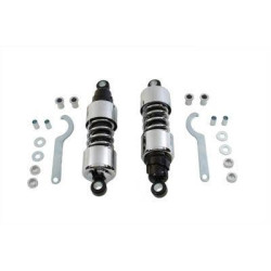 PartzBiz HD VT54-0027 - V-Twin 54-0027 Chrome 13-1/2" AEE Dura Rear Shock Set 54-78 Harley FL & XL
