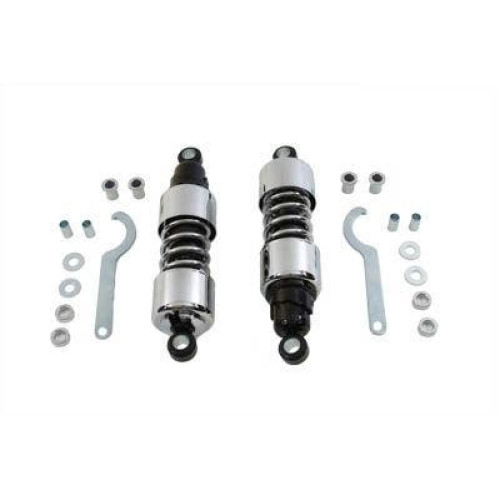 PartzBiz HD: 4400988-V-Twin 54-0027 Chrome 13-1/2" AEE Dura Rear Shock Set 54-78 Harley FL & XL PartzBiz HD: 4400988-V-Twin 54-0027 Chrome 13-1/2" AEE Dura Rear Shock Set 54-78 Harley FL & XL