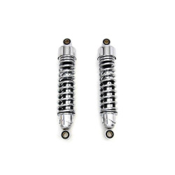 PartzBiz HD VT54-0098 - V-Twin 54-0098 Chrome 12-1/2" Rear Shock Set 82-90 Harley XL & XLH Repl 54568-82