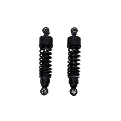 PartzBiz HD VT54-0192 - V-Twin 54-0192 Gloss Black 2-1/4" Lowering Shocks Set 06-18 Harley Sportster XL 883 1200 Sporty