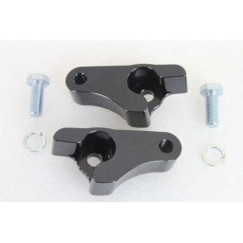 PartzBiz HD: 4400954-V-Twin 54-0545 Black Rear Shock Lowering Kit Drop Brackets Harley FLT 09-Up PartzBiz HD: 4400954-V-Twin 54-0545 Black Rear Shock Lowering Kit Drop Brackets Harley FLT 09-Up