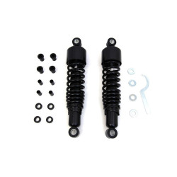 PartzBiz HD VT54-0873 - V-Twin 54-0873 Black 12-1/2" Rear Suspension Shock Set 95-18 Harley Touring FL
