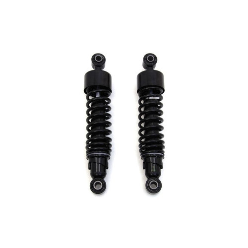 PartzBiz HD: 4400958-V-Twin 54-0934 Black 1" Lowered Rear Suspension Shock Set 06-18 Harley Sportster XL