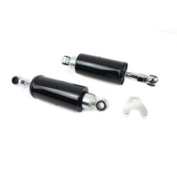 PartzBiz HD VT54-0188 - V-Twin Black Adjustable Rear Shocks Set 54-0188 Harley Softail 89-99