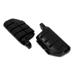 PartzBiz HD VT27-1059 - V-Twin Black Lions Paw Style Footpeg Set Male Mount Harley & Custom Chopper