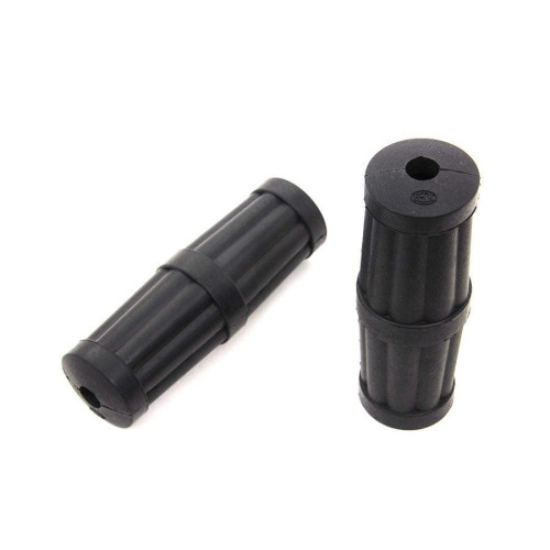 PartzBiz HD: 4400937-V-Twin Black Hillclimber 1" Grip Set 40s Style Harley Softail Sportster 76-Up