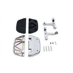 PartzBiz HD VT27-0854 - ที่วางเท้าผู้โดยสาร V-Twin Chrome รูปตัว D 53070-00A Harley FLT Touring 93-17 PartzBiz HD VT27-0854 - ที่วางเท้าผู้โดยสาร V-Twin Chrome รูปตัว D 53070-00A Harley FLT Touring 93-17