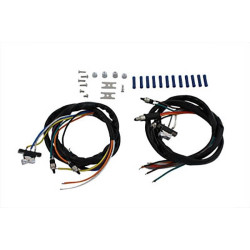 PartzBiz HD VT32-8208 - V-Twin Handlebar Wiring Harness Chrome Switch Harley FX FL XL 73-81 32-8208 PartzBiz HD VT32-8208 - V-Twin Handlebar Wiring Harness Chrome Switch Harley FX FL XL 73-81 32-8208