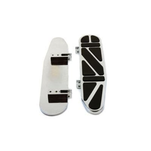 PartzBiz HD: 4400921-V-Twin Manufacturing 27-0012 Billet Chrome Floorboard Foot Rest Harley FLST / FLT 86-Up PartzBiz HD: 4400921-V-Twin Manufacturing 27-0012 Billet Chrome Floorboard Foot Rest Harley FLST / FLT 86-Up