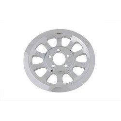 PartzBiz HD VT42-1014 - V-Twin Manufacturing Chrome 66 Tooth Outer Primary Pulley Cover 37757-07