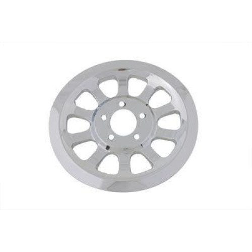 PartzBiz HD: 4400922-V-Twin Manufacturing Chrome 66 Tooth Outer Primary Pulley Cover 37757-07 PartzBiz HD: 4400922-V-Twin Manufacturing Chrome 66 Tooth Outer Primary Pulley Cover 37757-07