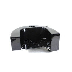 PartzBiz HD VT40-0027 &  VT31-0685 - V-Twin 40-0027 Oil Tank Black Wrap Around Harley Softail FXST 00-17
