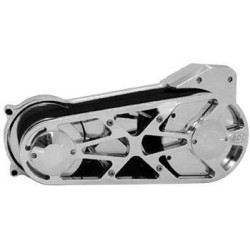 PartzBiz HD MU77039 - V-Twin Polished 3inch Belt Drive Kit 47 x 72 Tooth Harley Softail 90-Up