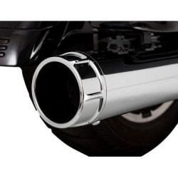 PartzBiz HD VH-16674 - Vance & Hines 16674 Chrome Torquer 450 Slip-On Mufflers 4.5 ” Harley FL M8 17-23 1801-1456 18011456 electra road street glide PartzBiz HD VH-16674 - Vance & Hines 16674 Chrome Torquer 450 Slip-On Mufflers 4.5 ” Harley FL M8 17-23 1801-1456 18011456 electra road street glide