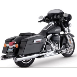 PartzBiz HD VH-16773 - Vance & Hines Monster Round Slip Ons for 95-14 Harley FLH | 16773 PartzBiz HD VH-16773 - Vance & Hines Monster Round Slip Ons for 95-14 Harley FLH | 16773