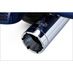 PartzBiz HD VH-16780 - Vance & Hines 16780 Chrome Monster Rounds Slip Ons ท่อไอเสีย Harley 17-Up Milwaukee M8 16780 PartzBiz HD VH-16780 - Vance & Hines 16780 Chrome Monster Rounds Slip Ons ท่อไอเสีย Harley 17-Up Milwaukee M8 16780
