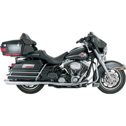 PartzBiz HD VH-16799 - Vance & Hines Chrome Dresser Duals for 95-08 Harley Touring FLHX FLHT FLTR | 16799 PartzBiz HD VH-16799 - Vance & Hines Chrome Dresser Duals for 95-08 Harley Touring FLHX FLHT FLTR | 16799
