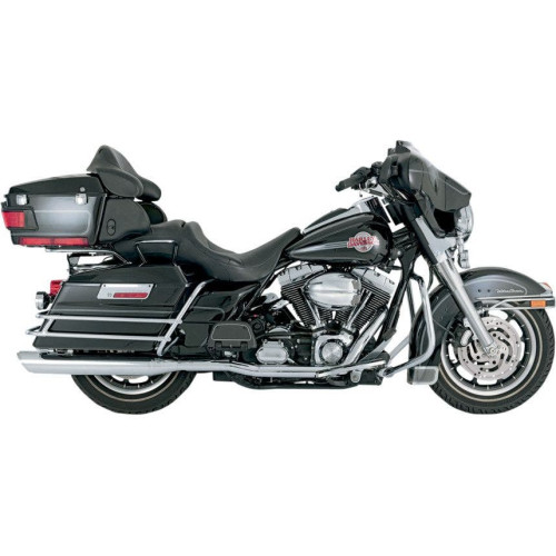 PartzBiz HD: 4400882-Vance & Hines Chrome Dresser Duals for 95-08 Harley Touring FLHX FLHT FLTR | 16799 PartzBiz HD: 4400882-Vance & Hines Chrome Dresser Duals for 95-08 Harley Touring FLHX FLHT FLTR | 16799