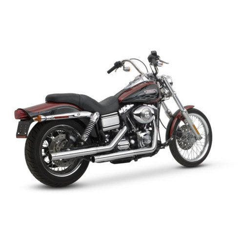 PartzBiz HD: 4400884-Vance & Hines 16823 Chrome Straightshots Slip Ons ผ้าพันคอ 91-16 Harley Dyna