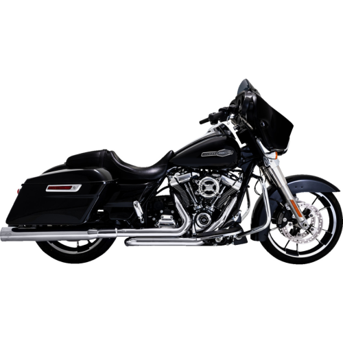 PartzBiz HD: 4400823-Vance & Hines 17351 Chrome Dresser Duals Header Exhaust Harley 17-23 FLH Touring | 17351 PartzBiz HD: 4400823-Vance & Hines 17351 Chrome Dresser Duals Header Exhaust Harley 17-23 FLH Touring | 17351